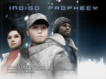 Indigo Prophecy screen shot title